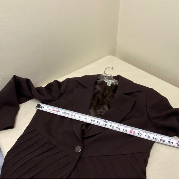 Austin Reed Brown Wool Lined Blazer - Picture 7 of 12